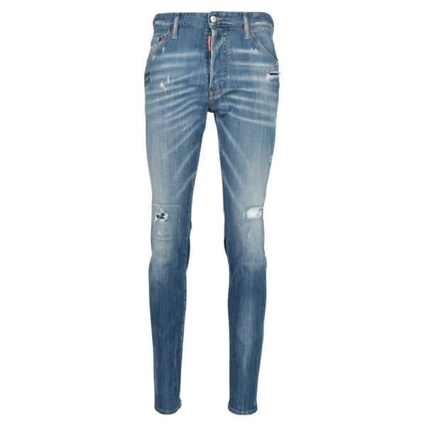DSQUARED2 Cool Guy Jean Reinforced Distressed Effect Blue Jeans W28