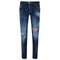 DSQUARED2 Sexy Twist Jean Worn Reinforced Wash Blue Jeans W30