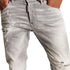 Dsquared2 Skater Jean Paint Splatter Light Grey Wash Jeans S74Lb1477 S30260 852 - Style Centre Wholesale