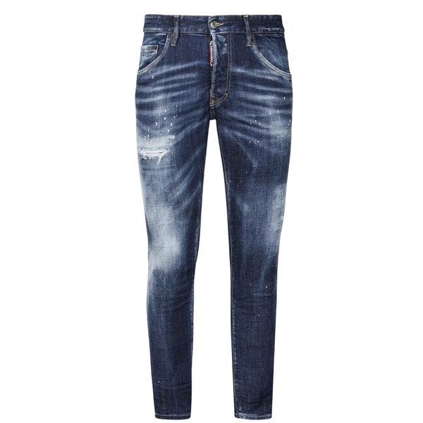 DSQUARED2 Skater Jean In Distressed Denim Jeans W32