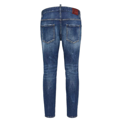 Dsquared2 Easy Wash Super Twinky Jeans Navy Blue W32