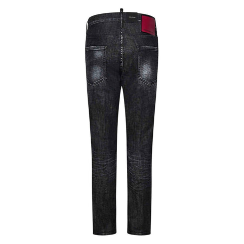 Dsquared2 Black Easy Wash Cool Guy Jeans Black W28