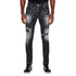 Dsquared2 Black Jet Set Wash Skater Jeans W32