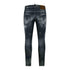 Dsquared2 Rocky Mountains Wash Skater Jeans Black W28