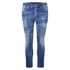 Dsquared2 Filo Wash Skater Jeans Navy Blue W26