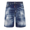 DSQUARED2 S74MU0648 S30342 BOXER SHORT 470 BLUE SHORTS Mens 48