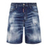 DSQUARED2 S74MU0648 S30342 BOXER SHORT 470 BLUE SHORTS Mens 48