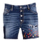Dsquared2 Dan Commando Short Dark Blue Denim Shorts W34