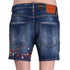 Dsquared2 Dan Commando Short Dark Blue Denim Shorts W34