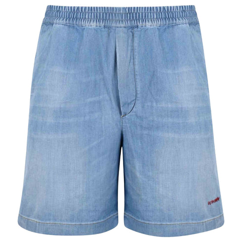 DSQUARED2 Relaxed Fit Light Blue Denim Shorts W34