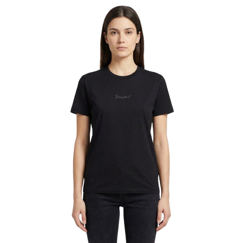 DSQUARED2 Small Signature Logo Black T-Shirt XXS
