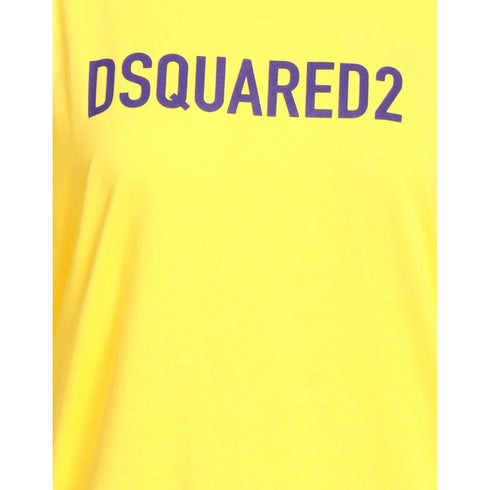 DSQUARED2 Eco Dyed Easy Dark Yellow T-Shirt S