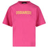 DSQUARED2 Eco Dyed Easy Hot Pink T-Shirt M