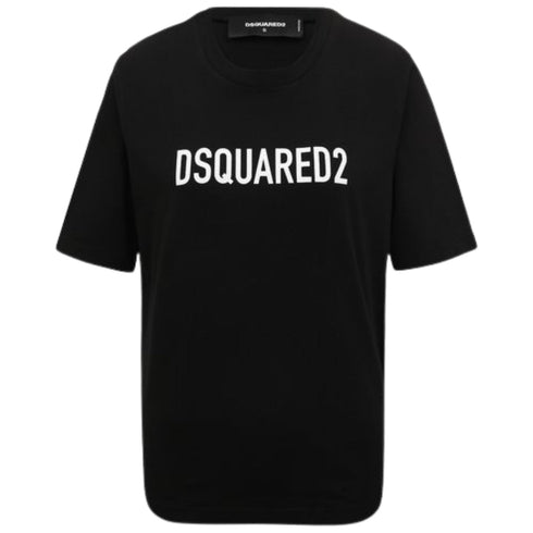 DSQUARED2 Bold Logo Print Black T-Shirt XS