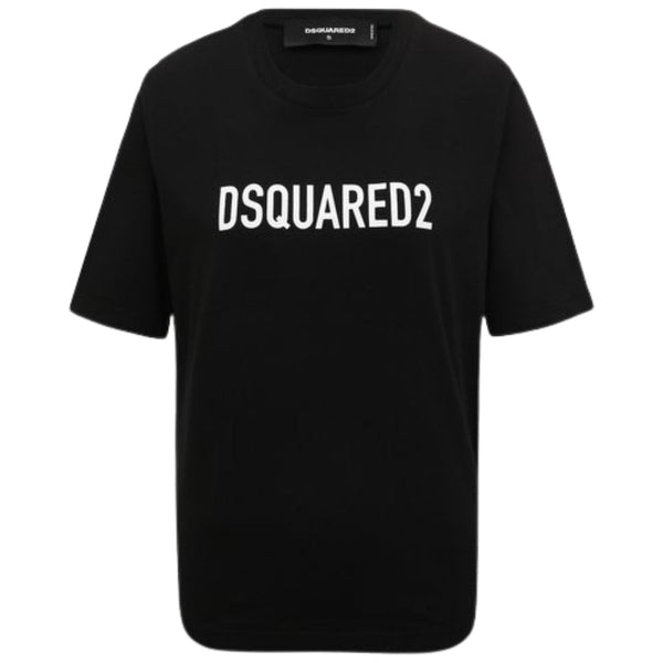 DSQUARED2 Bold Logo Print Black T-Shirt XS
