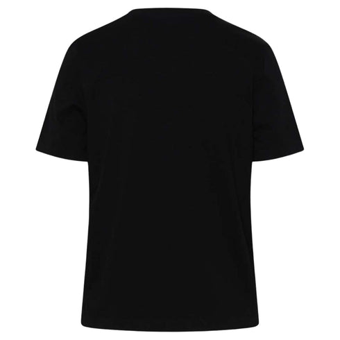 DSQUARED2 Logo Print Crew Neck Black T-Shirt XXS