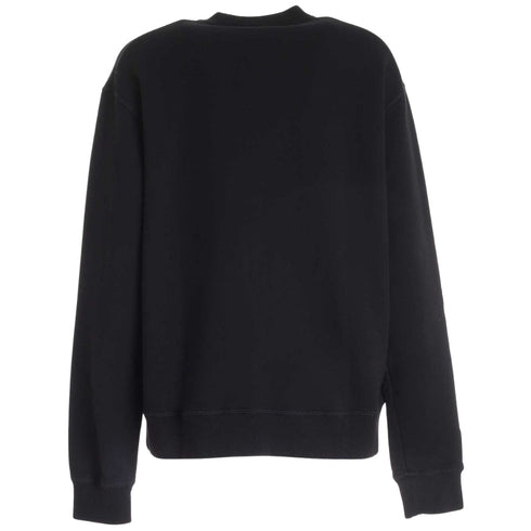 DSQUARED2 Maple Leaf Logo Black Sweater M