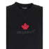 DSQUARED2 Maple Leaf Logo Black Sweater M