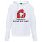 Dsquared2 One Life one Planet White Hoodie S