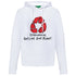 Dsquared2 One Life one Planet White Hoodie S