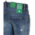 Dsquared2 Skater Jean Green Badge Blue Denim Pants S78LB0057 S30817 SKATER JEAN 470