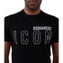 DSQUARED2 Icon Outline Logo Black T-Shirt S