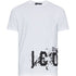 Dsquared2 Cool Fit Large Icon Paint Splatter Logo White T-Shirt XS