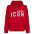 Dsquared2 Cool Fit Large Icon Logo Red Hoodie XS