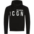 Dsquared2 Cool Fit Large Icon Logo Black Hoodie XL