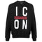Dsquared2 Block Icon Logo Cool Fit Black Sweatshirt L