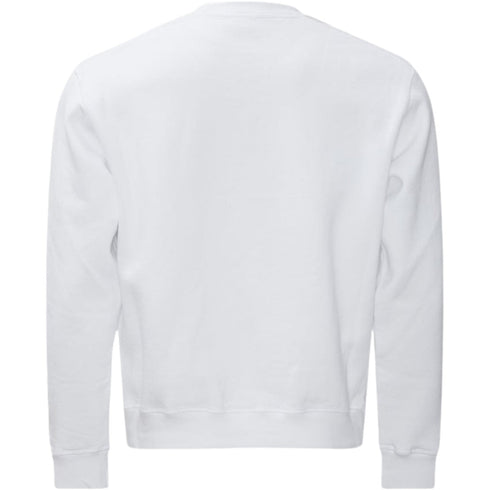 Dsquared2 Taped Icon Logo Cool Fit White Sweatshirt S