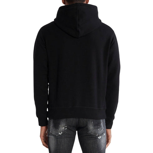 DSQUARED2 Icon Scribble Logo Cool Fit Black Hoodie M