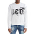 DSQUARED2 Icon Splash Cool Fit Crew Neck White Sweatshirt M