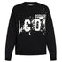 DSQUARED2 Icon Splash Cool Fit Crew Neck Black Sweatshirt M