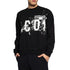 DSQUARED2 Icon Splash Cool Fit Crew Neck Black Sweatshirt M