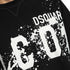 DSQUARED2 Icon Splash Cool Fit Crew Neck Black Sweatshirt M