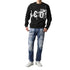 DSQUARED2 Icon Splash Cool Fit Crew Neck Black Sweatshirt M