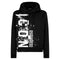 DSQUARED2 Cool Fit Icon Splash Logo Black Hoodie XS