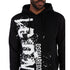 DSQUARED2 Cool Fit Icon Splash Logo Black Hoodie XS