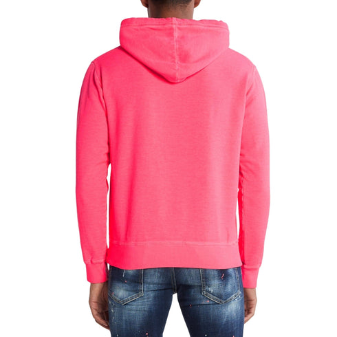 DSQUARED2 Icon Regular Fit Pink Hoodie L