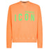 DSQUARED2 Icon Orange Crew Neck Jumoper XS