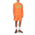 DSQUARED2 Icon Orange Crew Neck Jumoper XS