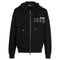 DSQUARED2 Icon Outline Logo Zip Black Hoodie S