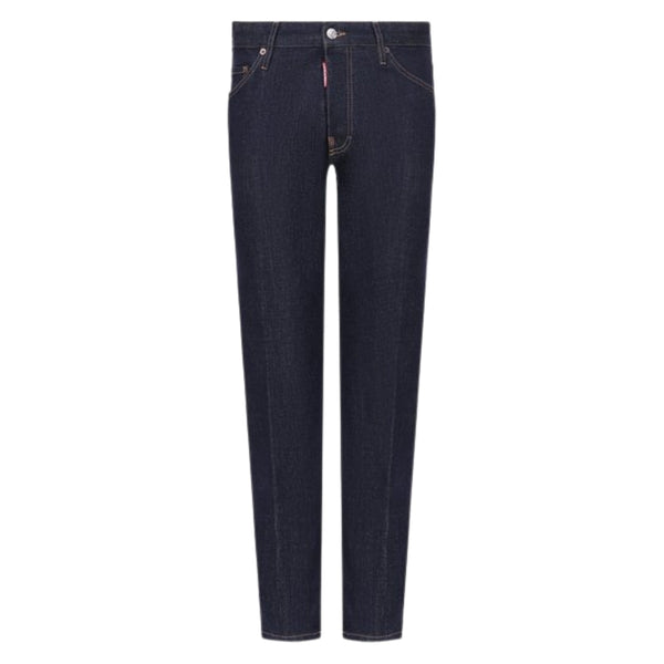 DSQUARED2 Cool Guy Jeans Icon Print Pocket Dark Wash Blue Jeans W30