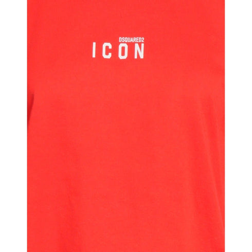 DSQUARED2 Icon Small Chest Logo Red T-Shirt S