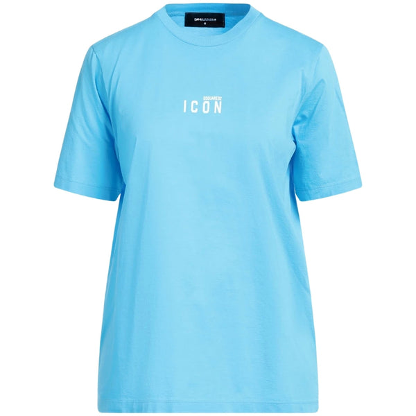 DSQUARED2 Icon Small Chest Logo Light Blue T-Shirt XS