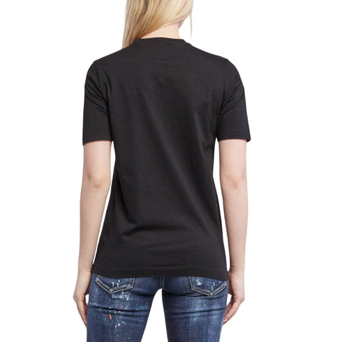 DSQUARED2 Icon Small Chest Logo Black T-Shirt XXS