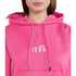 DSQUARED2 Icon Small Logo Pink Hoodie M