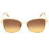 Swarovski Gradient Brown Lens Matte Deep Gold Sunglasses SK0314 31F
