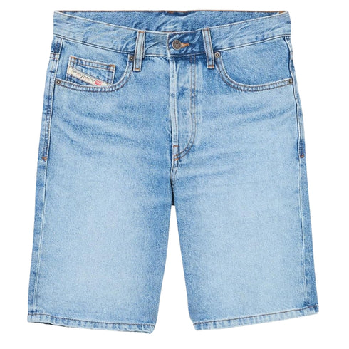 Diesel Slim Short Blue Denim Shorts SLIM-SHORT CALZONCINI R9B92